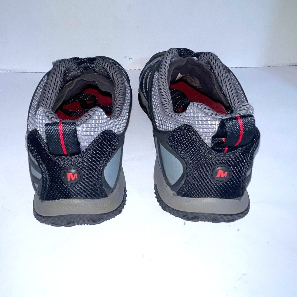 Merrell Castle‎ Rock Gray Red Hiking Shoe Men's 7 - Picture 6 of 8